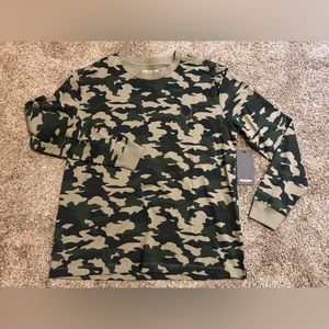 New TRUE RELIGION Lamar Logo Men’s L/S T-Shirt Size Men's Small Camo NWT!!